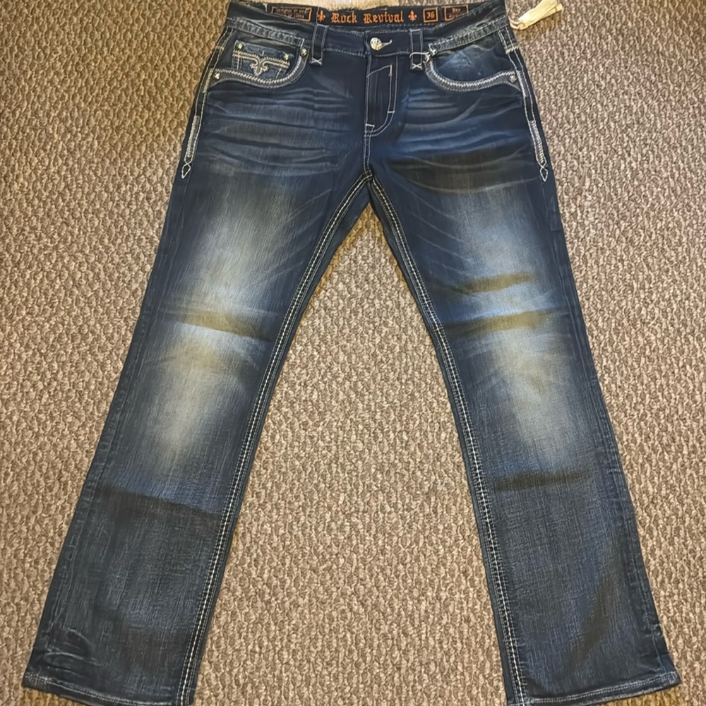 Rock Revival Ben Straight Size: 36W/33L/17Inseem
